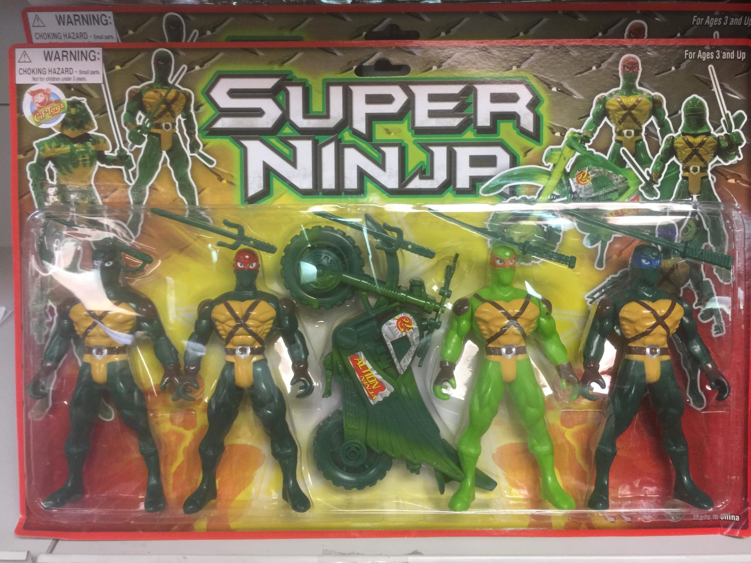 ninja toy figures