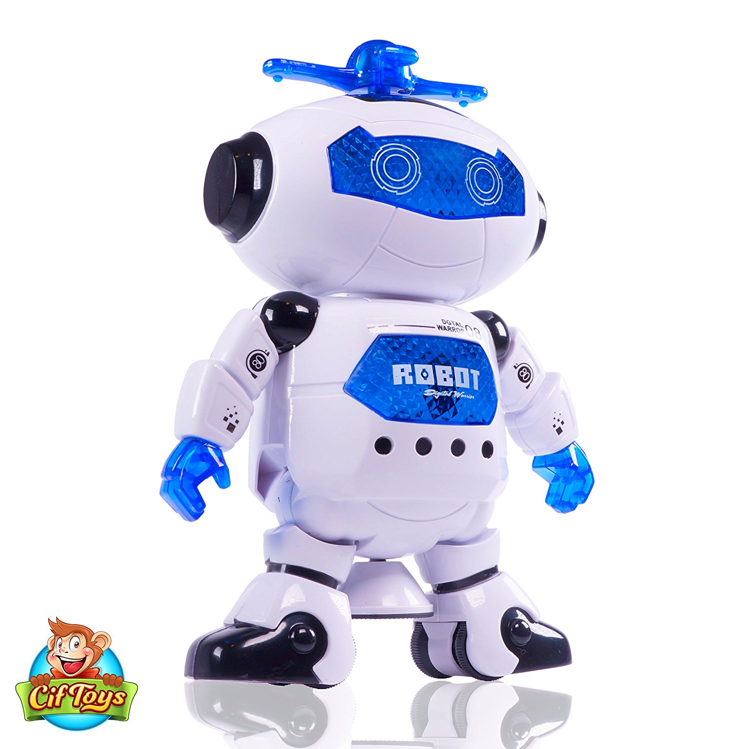 Toys For Boys Girls Robot Kids Robot Flashing Dancing Musical Toy Christmas Gift 